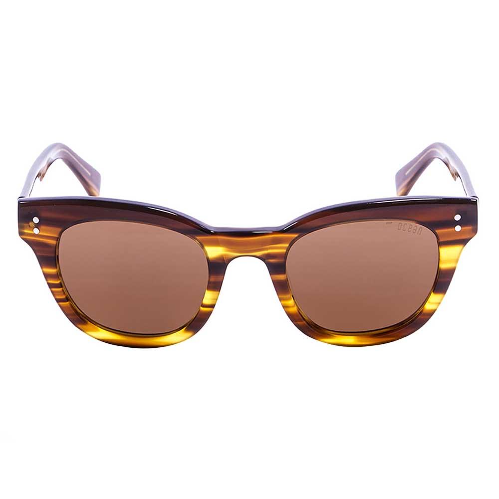 Купить Ocean sunglasses 62000.7 поляризованные солнцезащитные очки Santa Cruz Frame Brown Light / Brown Frame Brown Light / Brown/CAT3 7ft.ru в интернет магазине Семь Футов