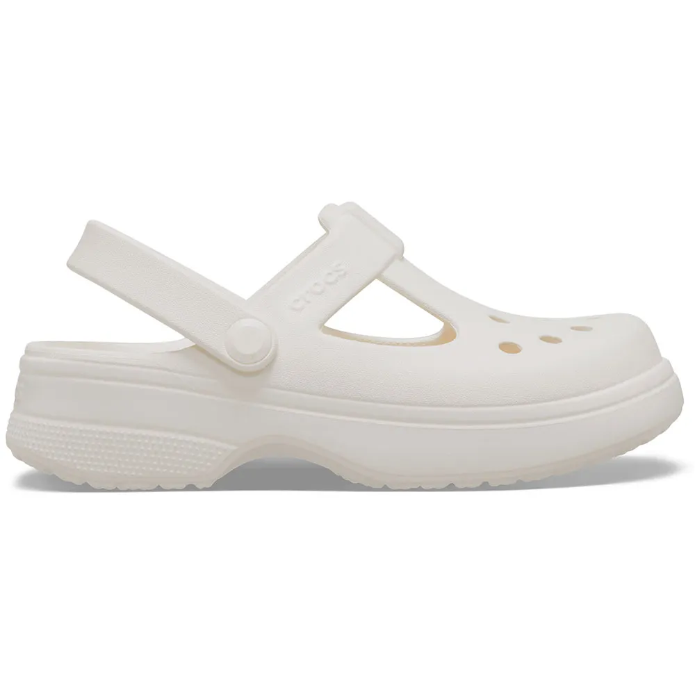Купить Crocs 210615-0wv-j5 Деревянные башмаки Classic Mary Jane Chalk 35x25x15 EU 37 7ft.ru в интернет магазине Семь Футов