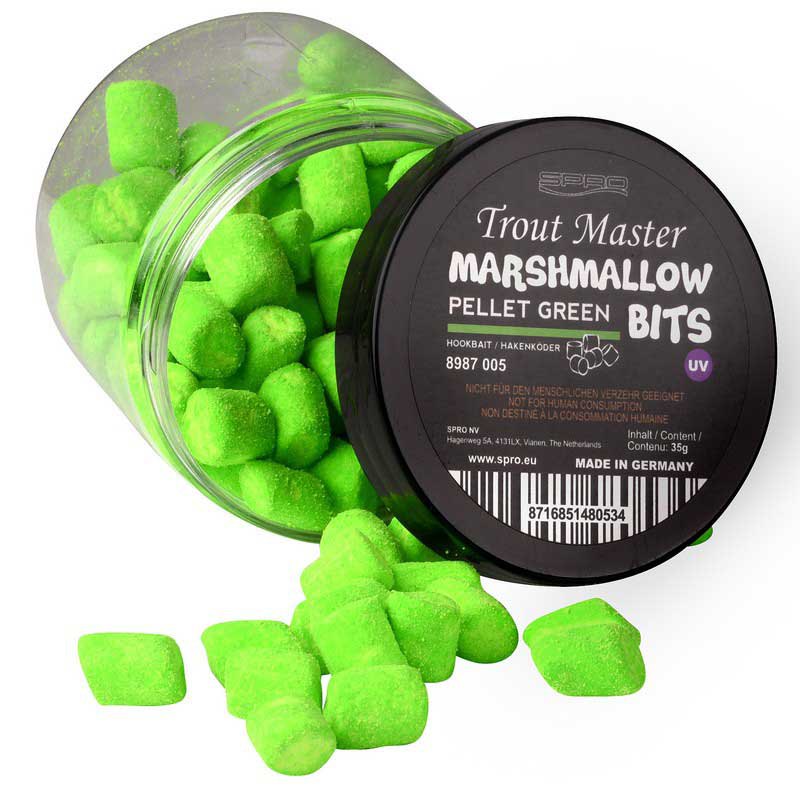 Купить SPRO 008987-00005-00000-00 всплывающие окна Marshmallows  Green Pellet 7ft.ru в интернет магазине Семь Футов