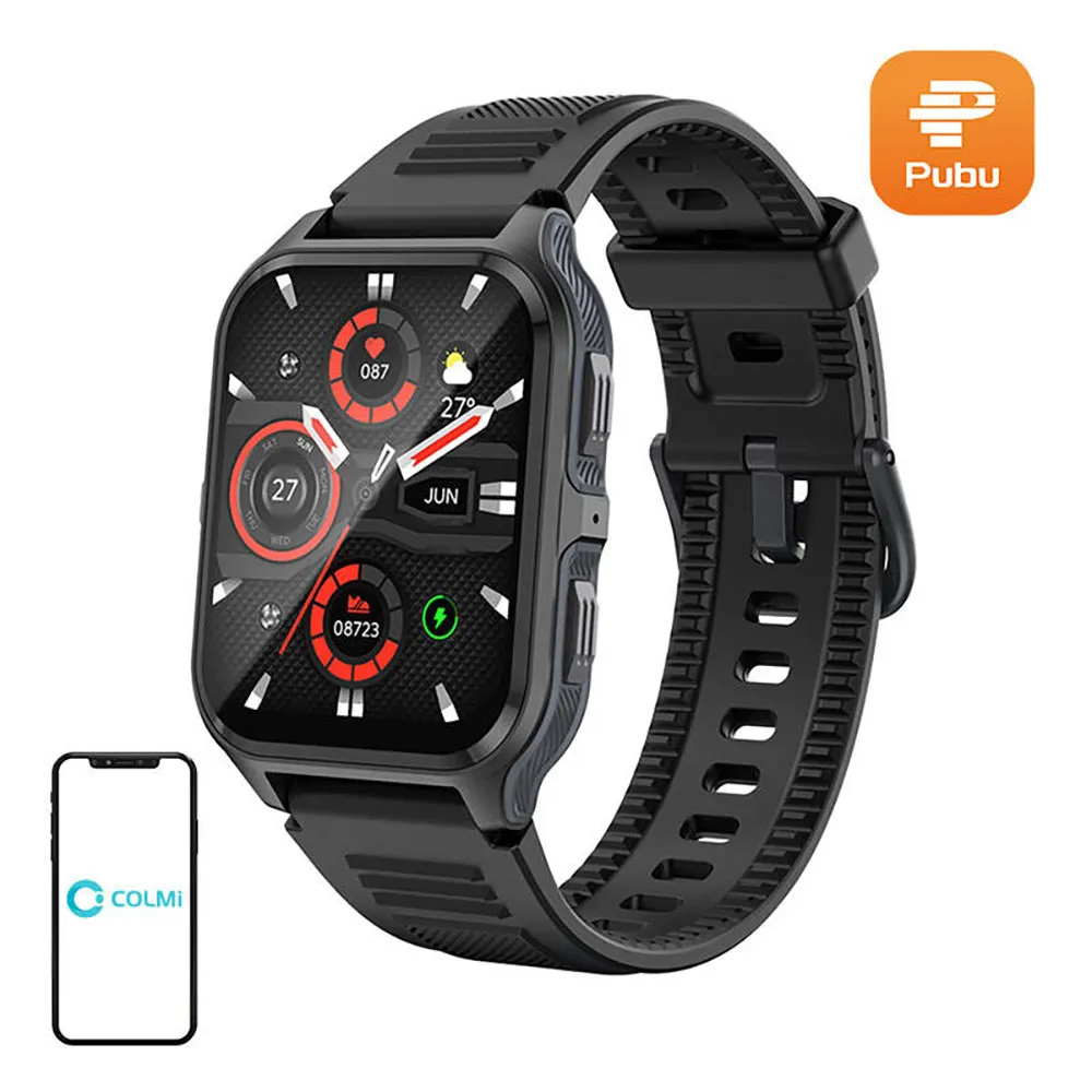 Купить Colmi 69195 Смарт-часы P73 Черный  Black 7ft.ru в интернет магазине Семь Футов