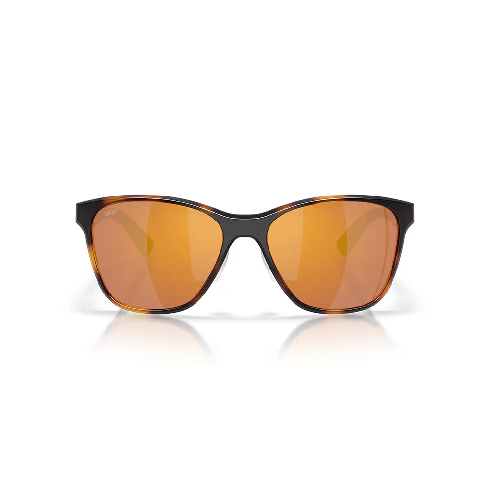Купить Costa 06s9127-91270557 поляризованные солнцезащитные очки Luna nueva Tortoise 20x10x10 Gold Mirror 580P/CAT3 7ft.ru в интернет магазине Семь Футов