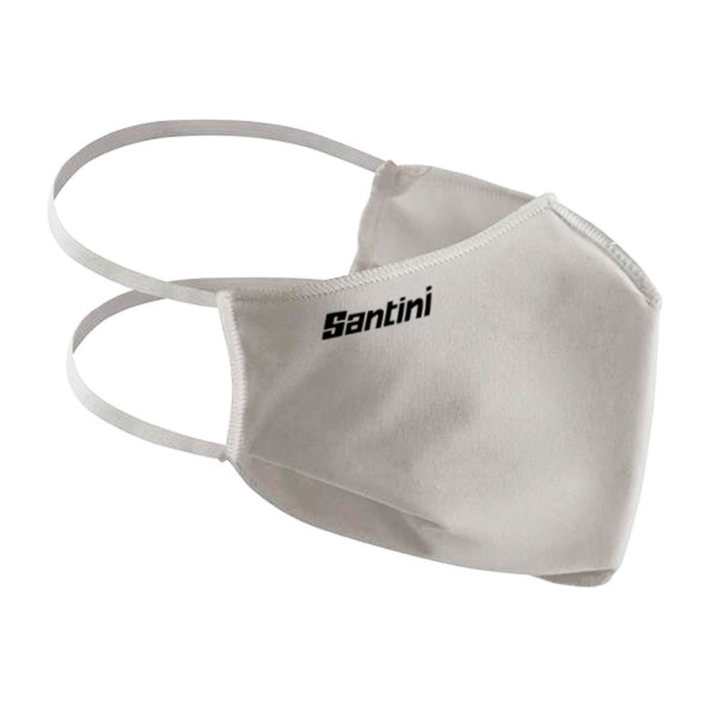 Купить Santini UMCV02 UCI Моющаяся маска для лица Белая White 7ft.ru в интернет магазине Семь Футов
