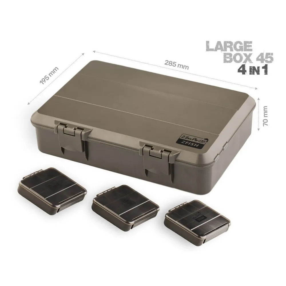 Купить Zfish zf-7321 коробка для мелких деталей Z-Box PRO 45 15x10x4 7ft.ru в интернет магазине Семь Футов