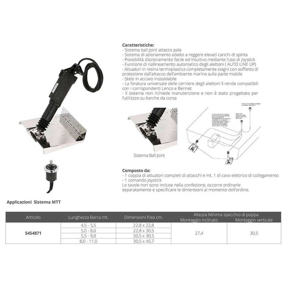 Купить Uflex 5454871 MTT 12V Электромеханический контроллер поддержки закрылков Серебристый Black / Silver 301 mm 7ft.ru в интернет магазине Семь Футов