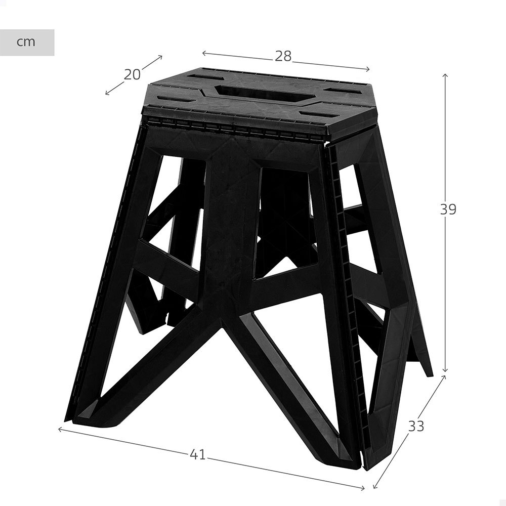 Купить Aktive 63069 41x33x39cm складной стул  Black 41x33x39cm 7ft.ru в интернет магазине Семь Футов