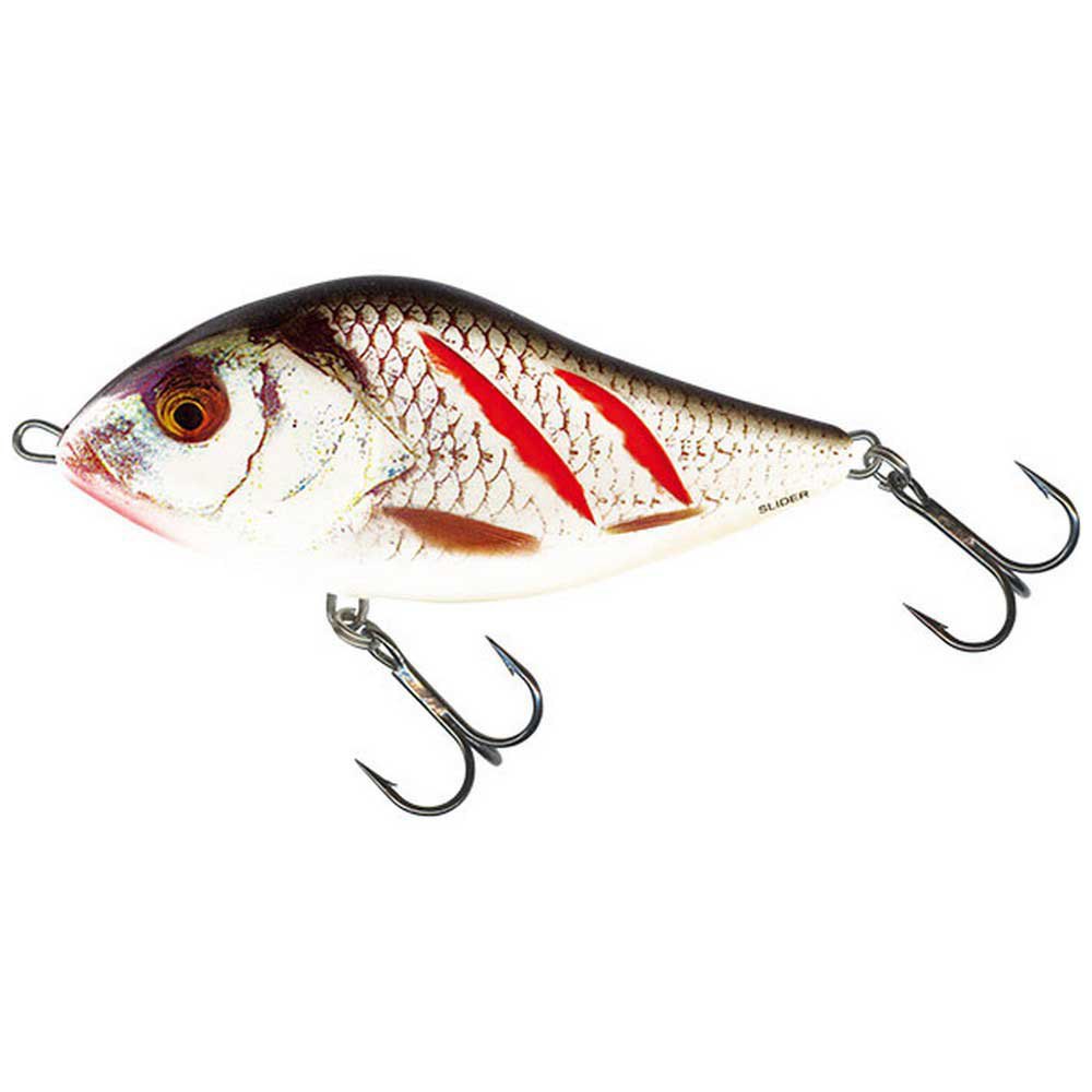 Купить Salmo QSD023 Slider 100 Mm 36g Многоцветный  Real Perch 7ft.ru в интернет магазине Семь Футов