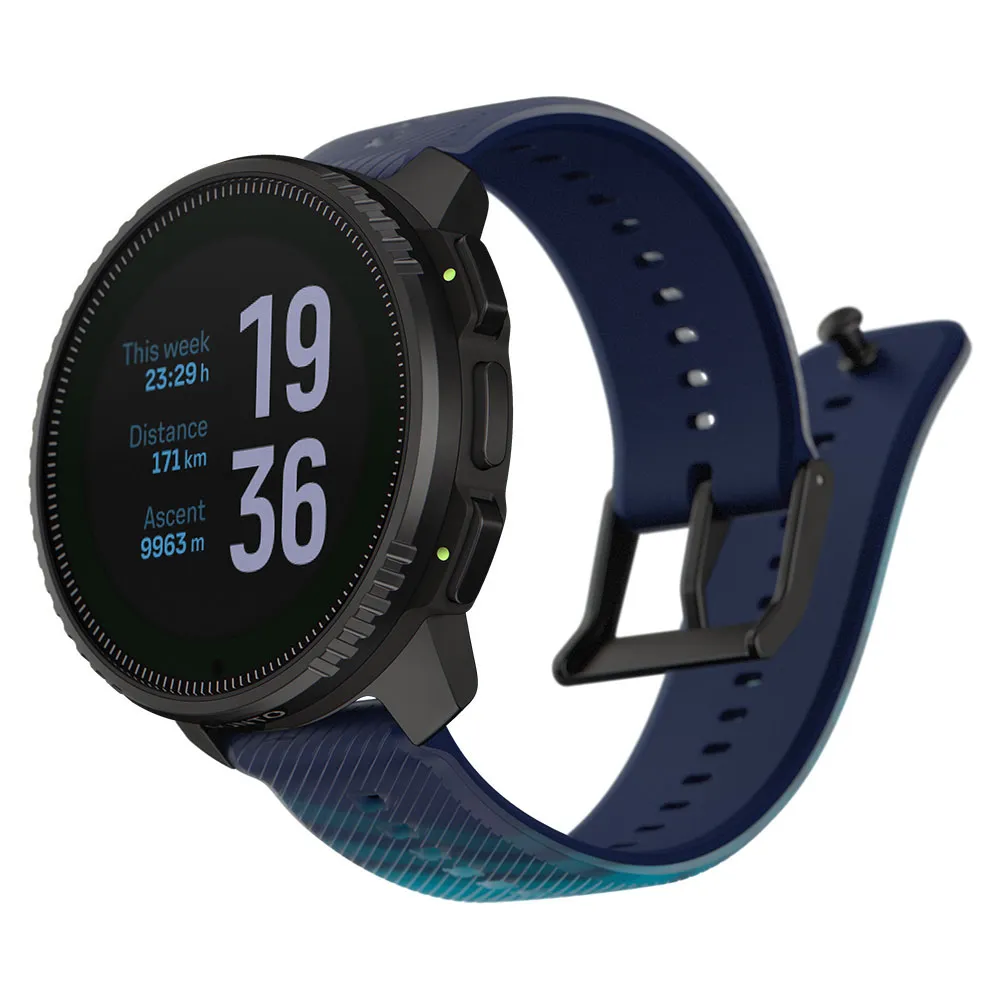 Купить Suunto SS051032000 Часы Vertical Solar UTMB World Series Голубой All Black / Navy Blue 7ft.ru в интернет магазине Семь Футов