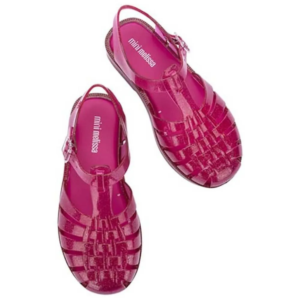 Купить Melissa m 33521-54140-33 Сандалии Mini Possession Fucsia Glitter 35x25x15 EU 33 7ft.ru в интернет магазине Семь Футов
