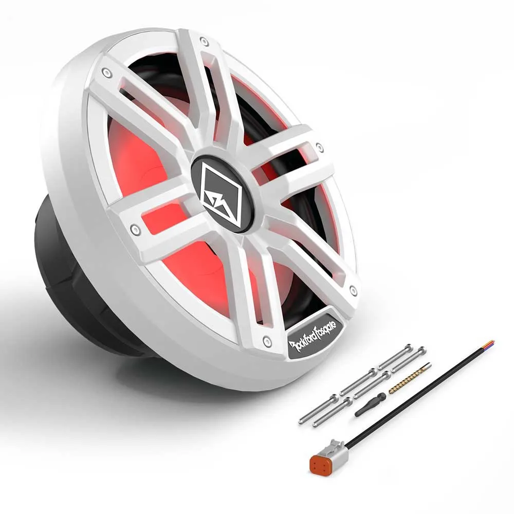 Купить Rockford fosgate 227-m2d412s Сабвуфер Dual Box 4 Ohm 304.8 mm White 32x23x32 7ft.ru в интернет магазине Семь Футов