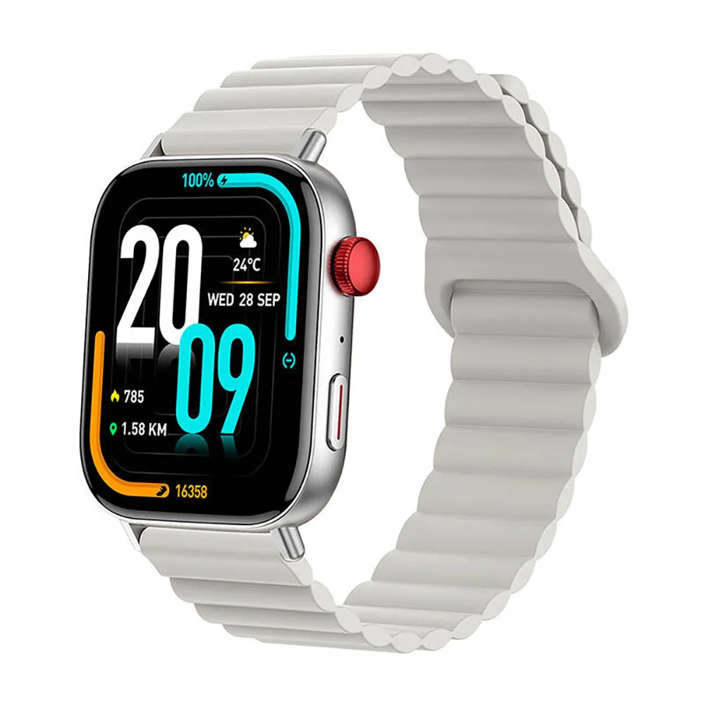 Купить Colmi 71507 Смарт-часы C8 Max magnetic strap Серебристый Silver 7ft.ru в интернет магазине Семь Футов