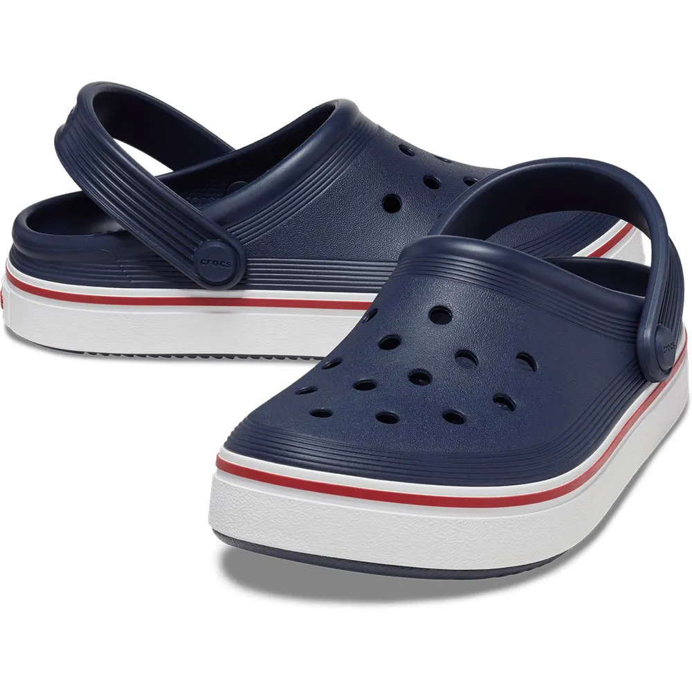 Купить Crocs 208477-4cc-j1 Деревянные башмаки Crocband Clean Navy / Pepper 35x25x15 EU 32 7ft.ru в интернет магазине Семь Футов