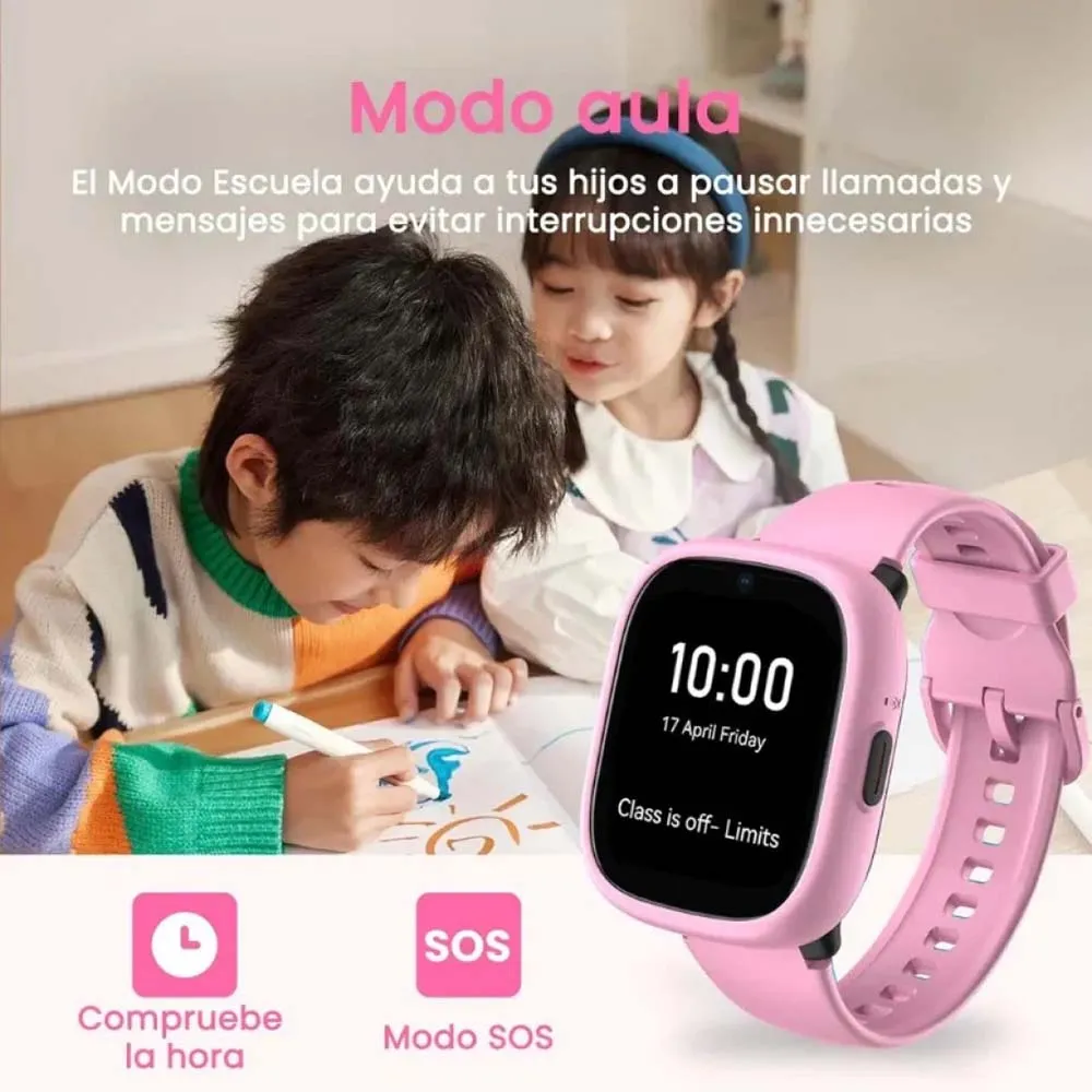 Купить Lagenio lagenio-colorfit3-pink Смарт-часы K3 New Junior 9x16x5 7ft.ru в интернет магазине Семь Футов