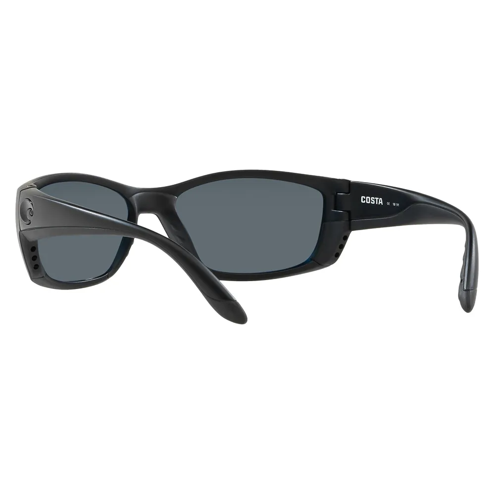 Купить Costa 06S7003-00030464 Fisch Readers Polarized Sunglasses  11 Matte Black 8 Blue Mirror 580P C-Mate +2.00/CAT3 7ft.ru в интернет магазине Семь Футов