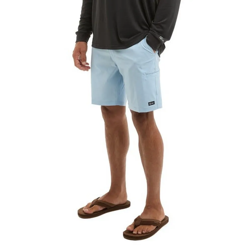 Купить Pelagic 1002261003-lb-36 Шорты Mako 18´´ Hybrid Solid Light Blue 30x20x10 7ft.ru в интернет магазине Семь Футов