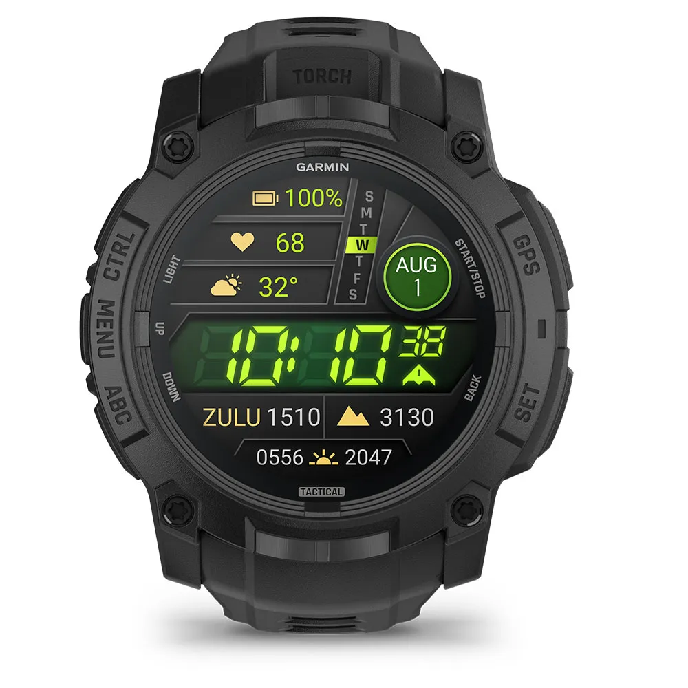 Купить Garmin 010-03020-50 Reloj Instinct® 3 50 mm Amoled Tactical Edition  Black / Black 7ft.ru в интернет магазине Семь Футов