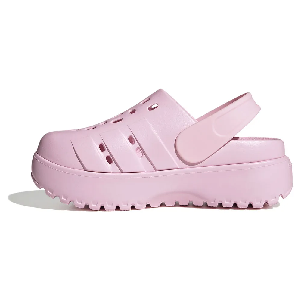 Купить adidas jr2626/7 Деревянные башмаки Adilette Platform Clear Pink / Clear Pink / Clear Pink 35x25x15 EU 40.5 7ft.ru в интернет магазине Семь Футов