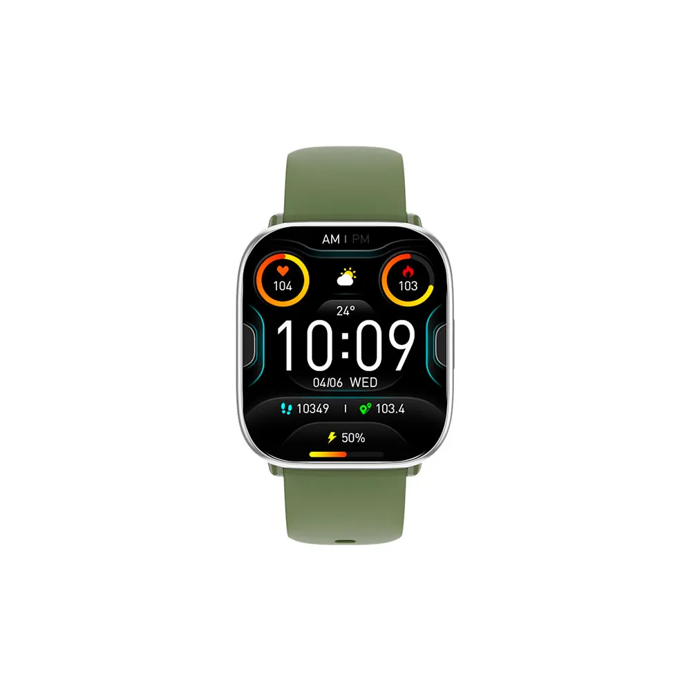 Купить Myphone sma002920 Смарт-часы Pastel Silver / Green 10x10x10 7ft.ru в интернет магазине Семь Футов