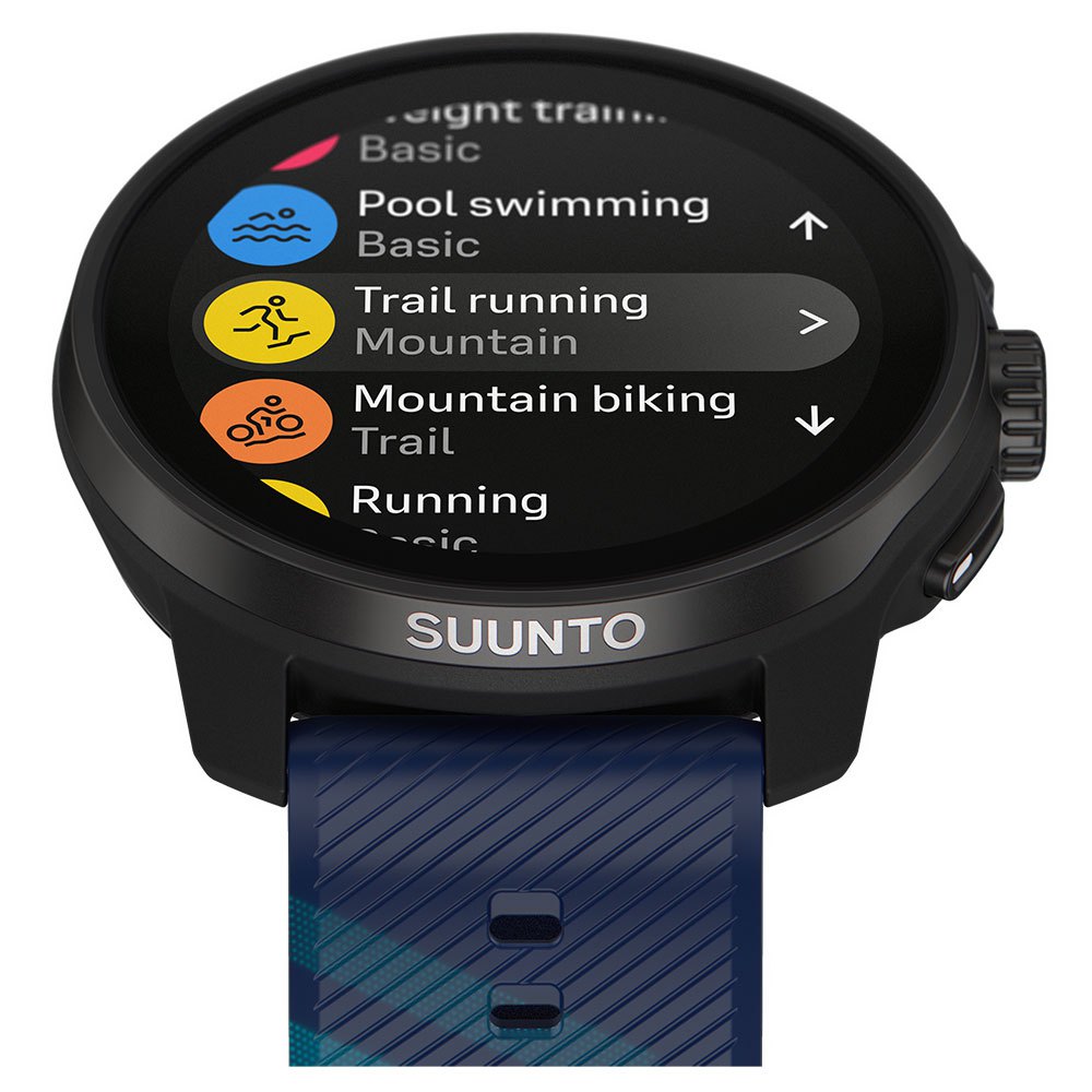 Купить Suunto SS051034000 Часы Race S UTMB World Series Голубой  All Black / Navy Blue 7ft.ru в интернет магазине Семь Футов