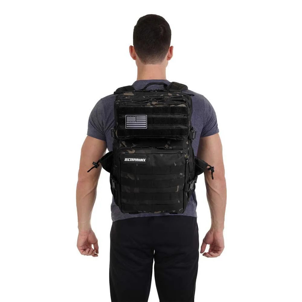 Купить Elitex training v4-25l-blackcp Рюкзак Tactical 25L Black Camouflage 50x35x12 7ft.ru в интернет магазине Семь Футов