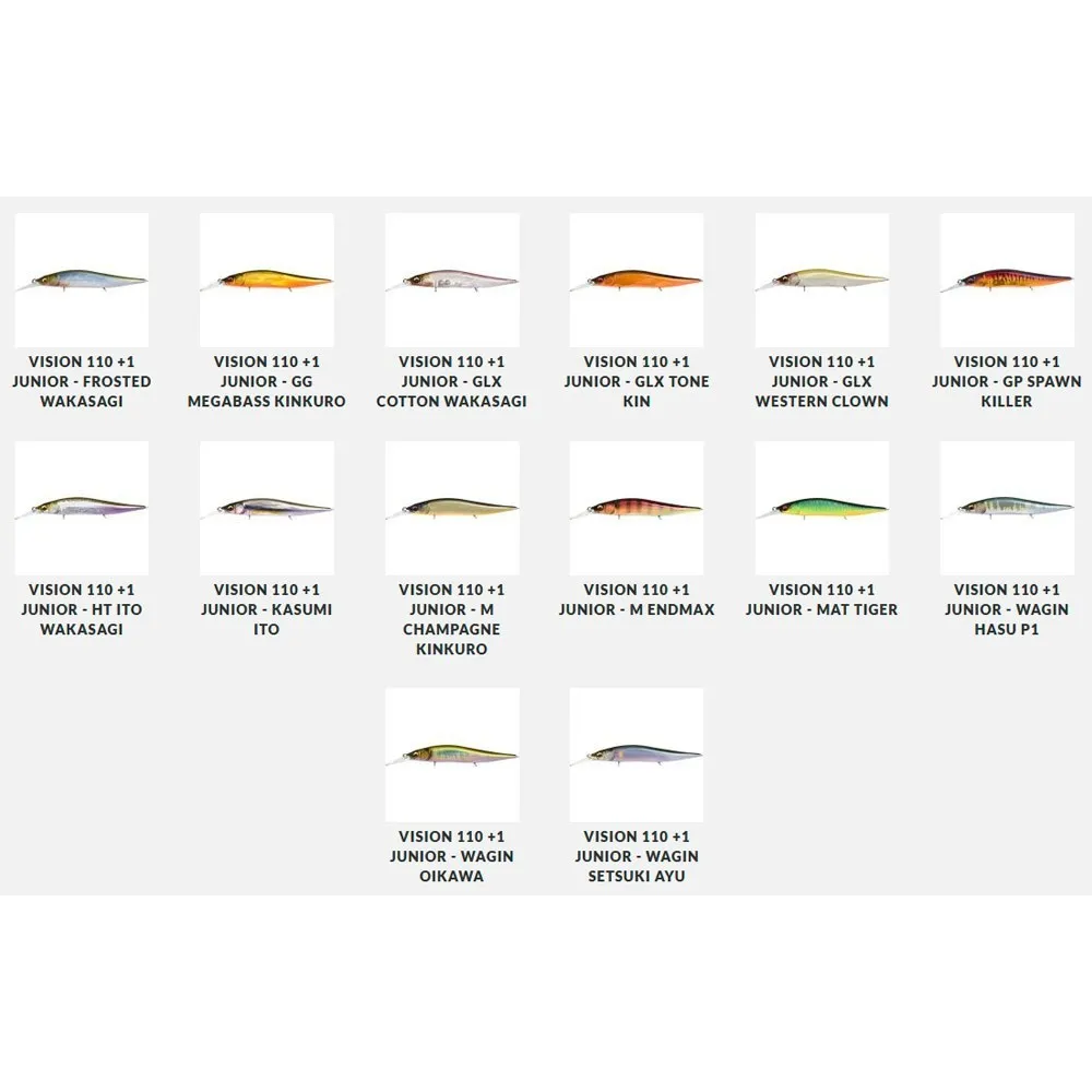 Купить Megabass 726810980/KE Minnow Vision Plus 1 Junior 11g 98 mm  Glx Cotton Wakasagi 7ft.ru в интернет магазине Семь Футов