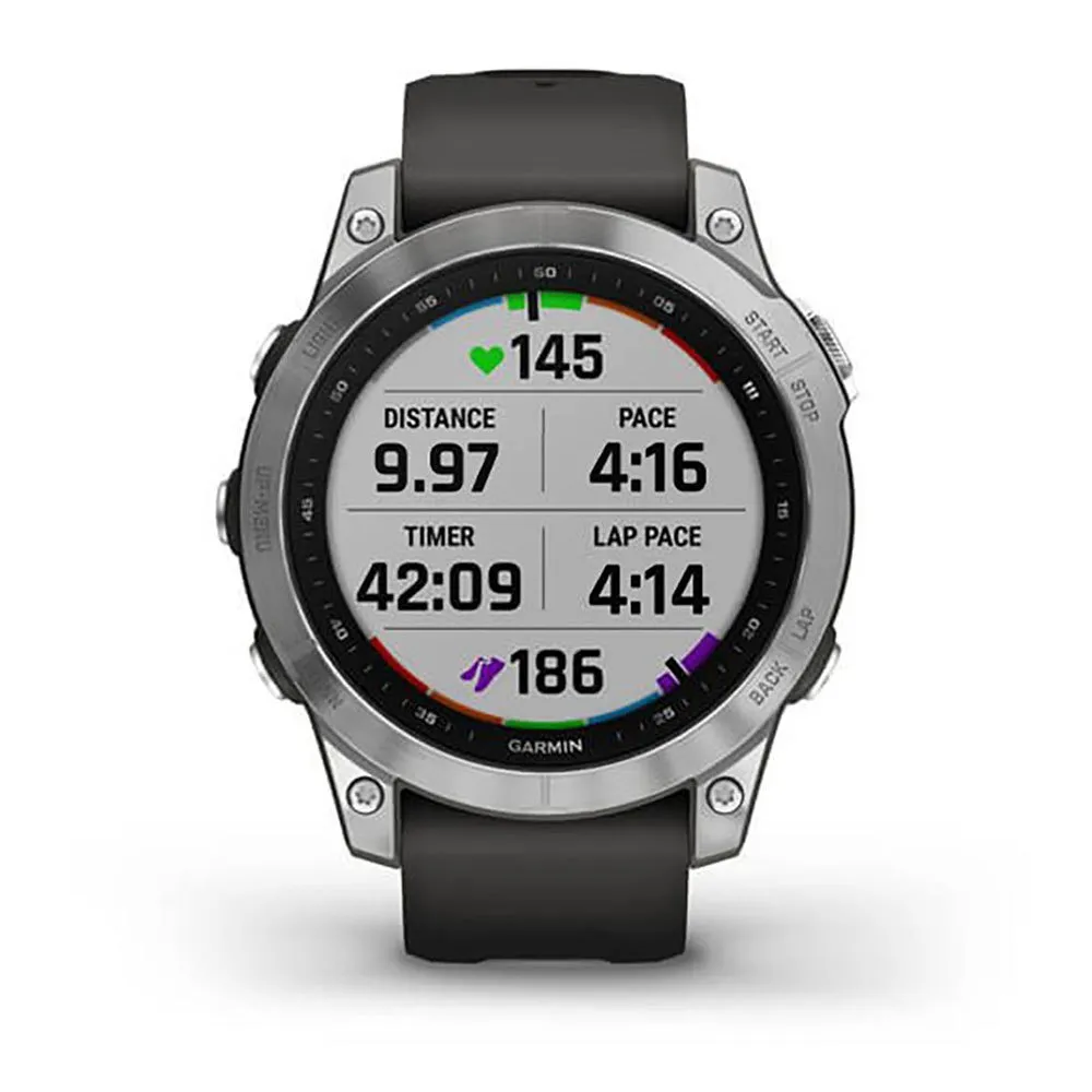 Купить Garmin R-15409318-010-02540-01 Часы Fenix 7 отремонтированы Черный Silver / Graphite 7ft.ru в интернет магазине Семь Футов