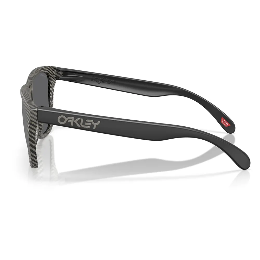 Купить Oakley OO9013-M055 Солнцезащитные очки Frogskins Matte Grey Ink Fingerprint Prizm Black/CAT3 7ft.ru в интернет магазине Семь Футов