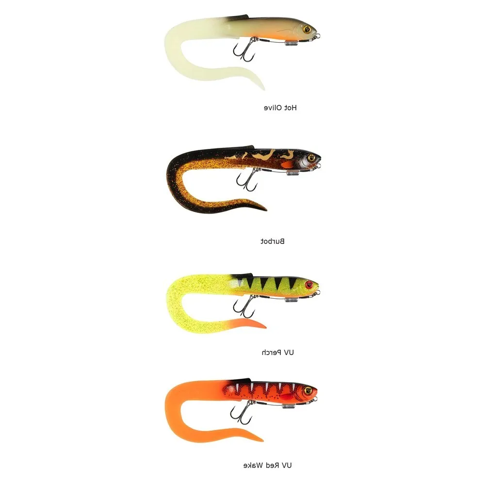 Купить Fox rage NRR088-UNIT Мягкий приманка Slick Eel Loaded 280 mm UV Perch 7ft.ru в интернет магазине Семь Футов