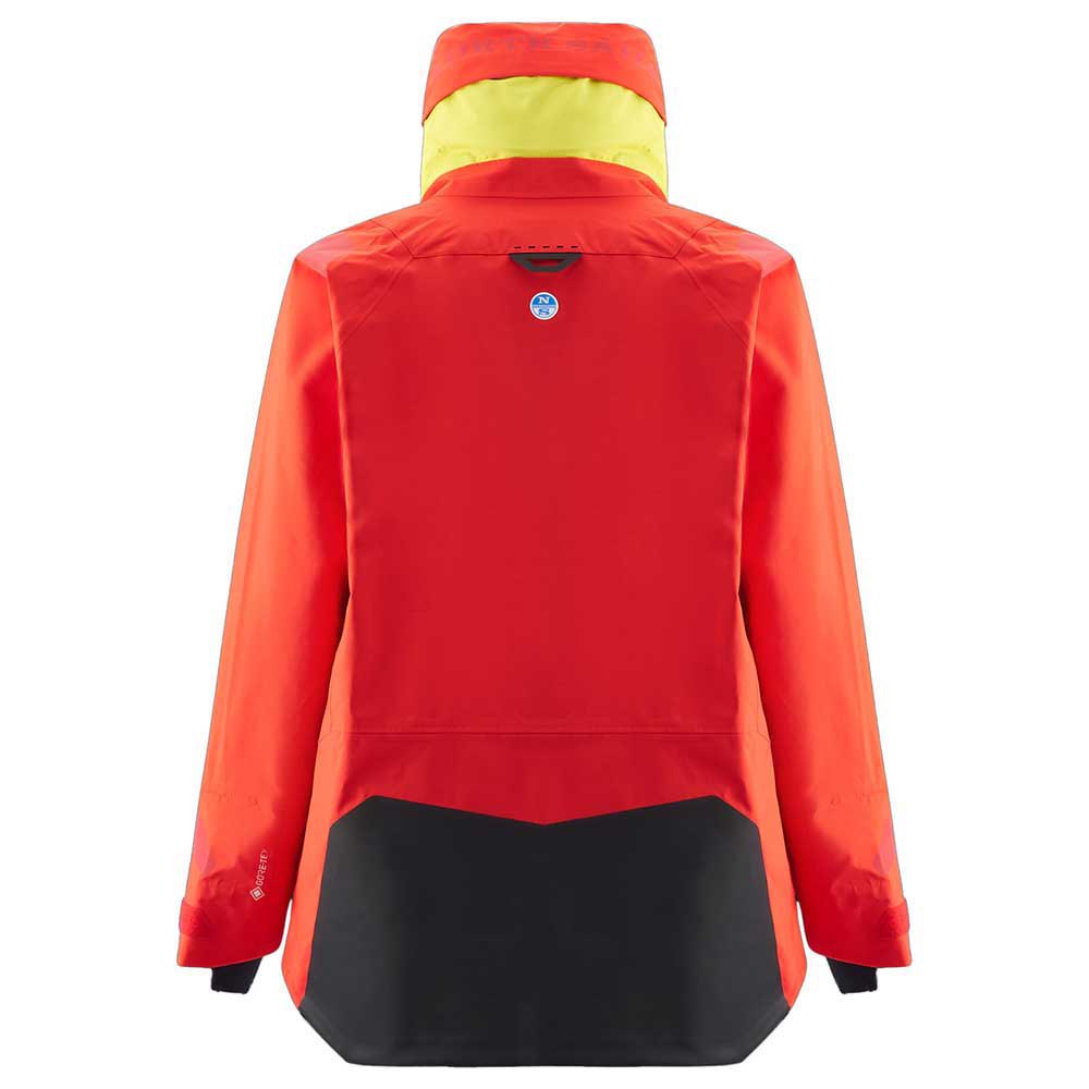 Купить North sails 27M040-0235-S Куртка Offshore Smock Оранжевый Fiery Red S 7ft.ru в интернет магазине Семь Футов