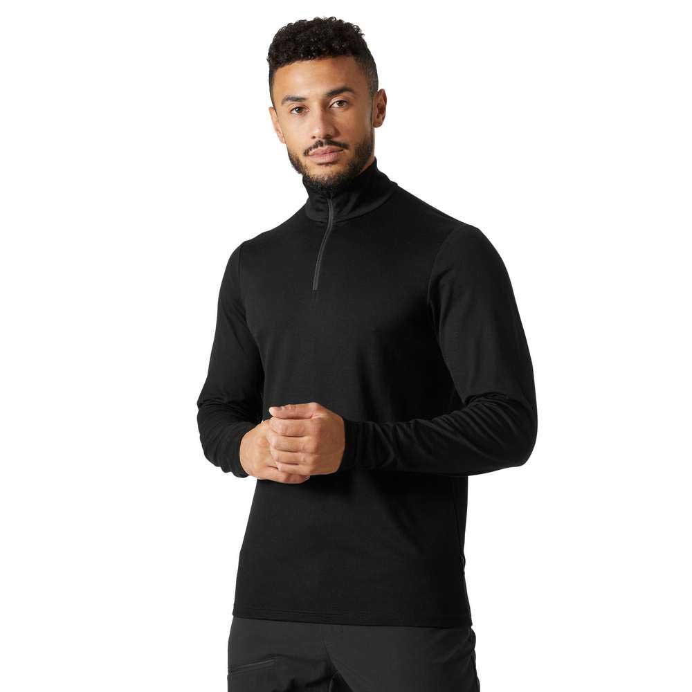 Купить Helly hansen 49500_990-L Базовый слой с длинным рукавом Merino Черный Black L 7ft.ru в интернет магазине Семь Футов