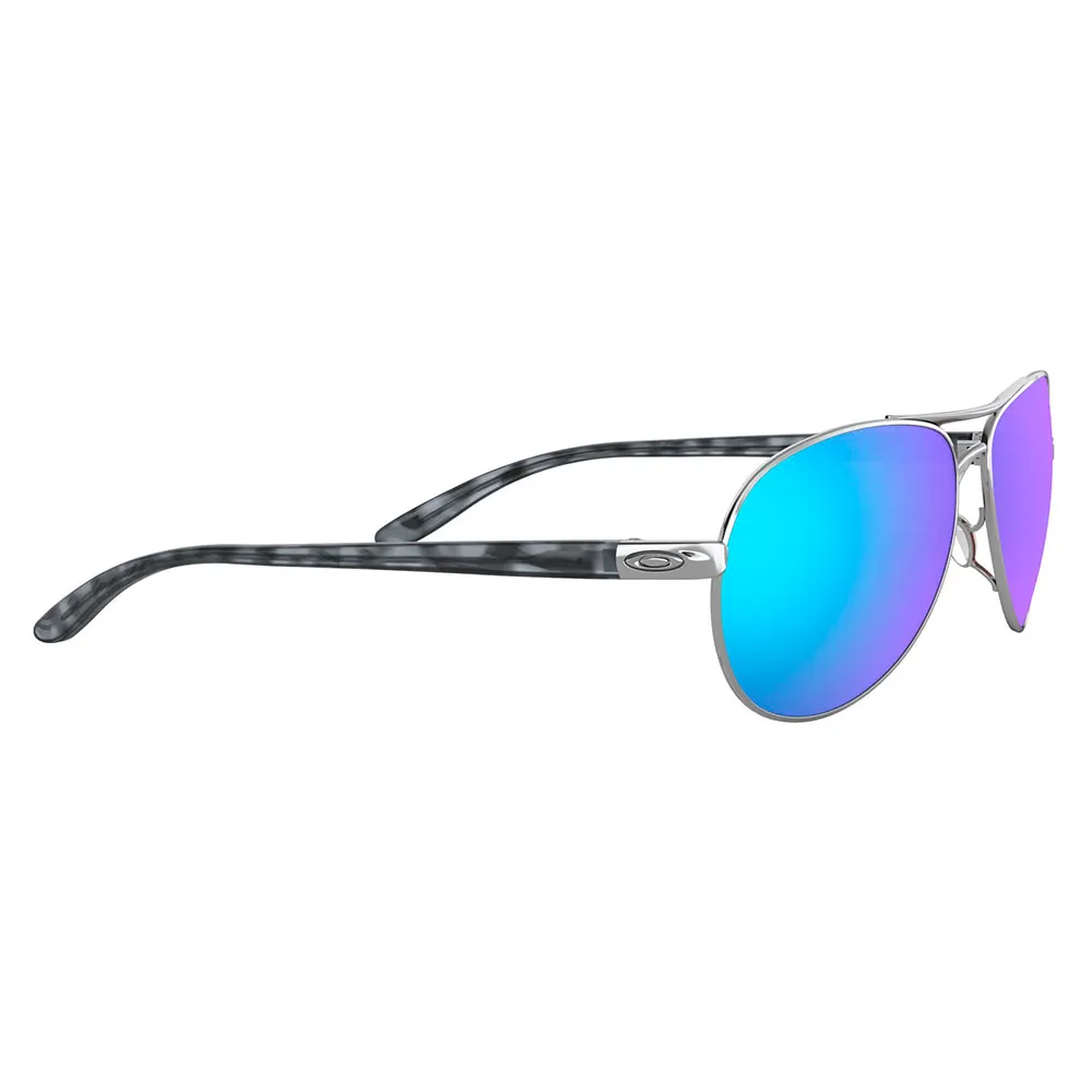 Купить Oakley OO4079-3359-59 поляризованные солнцезащитные очки Feedback Polished Chrome Prizm Sapphr Irid Polar/CAT3 7ft.ru в интернет магазине Семь Футов