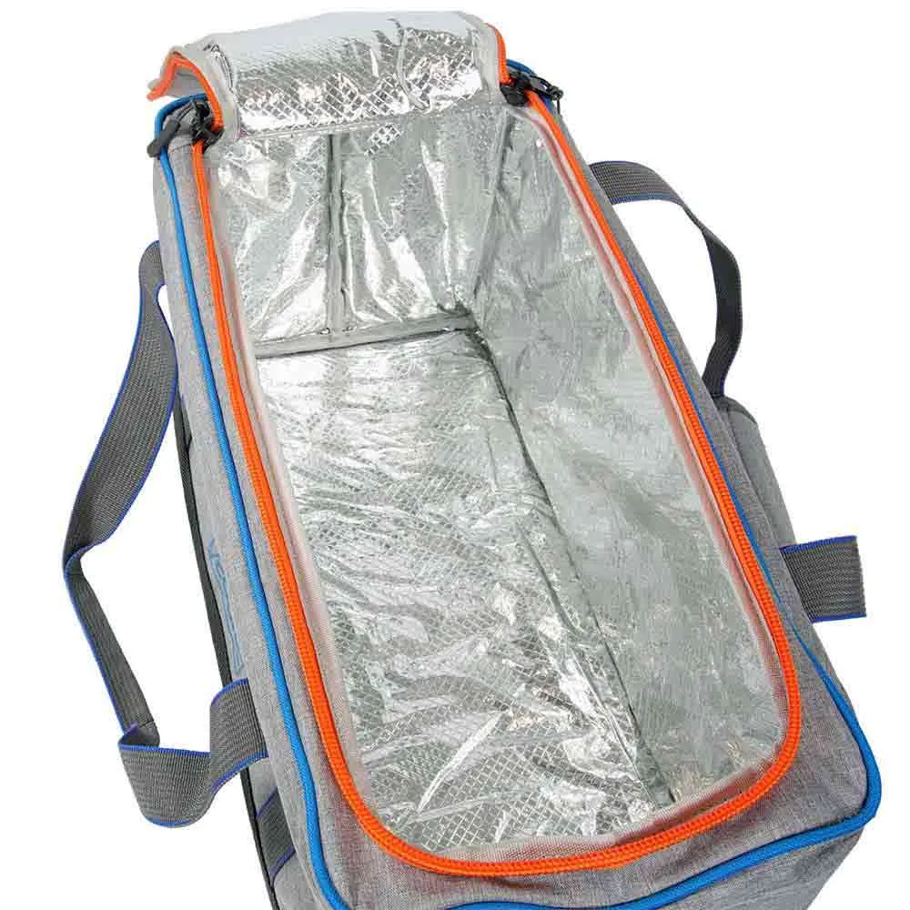 Купить Colmic bo624 Сумка-холодильник Grey Essence Boston 200 Grey / Blue / Orange 52x22x25 51 x 22 x 24 cm 7ft.ru в интернет магазине Семь Футов