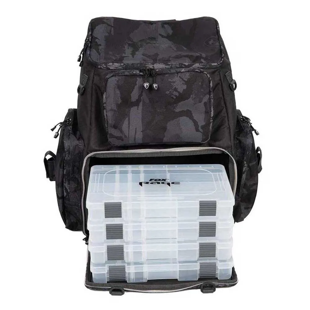 Купить Fox rage nlu153 Рюкзак Camo Voyager Black Camo 40x30x20 7ft.ru в интернет магазине Семь Футов