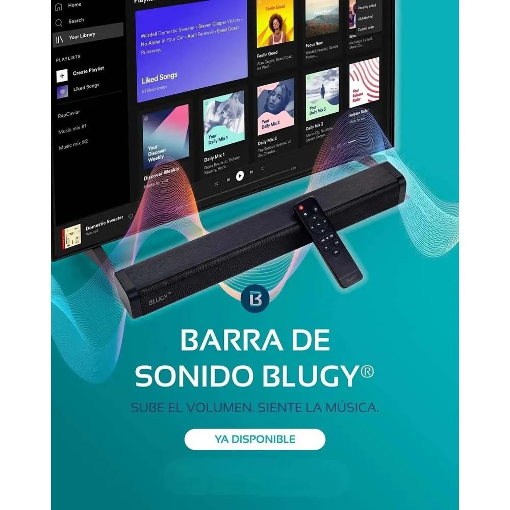 Купить Blugy bgstvsb480 Bluetooth-саундбар для Smart TV Black 48x6x6 480x60x60 mm 7ft.ru в интернет магазине Семь Футов
