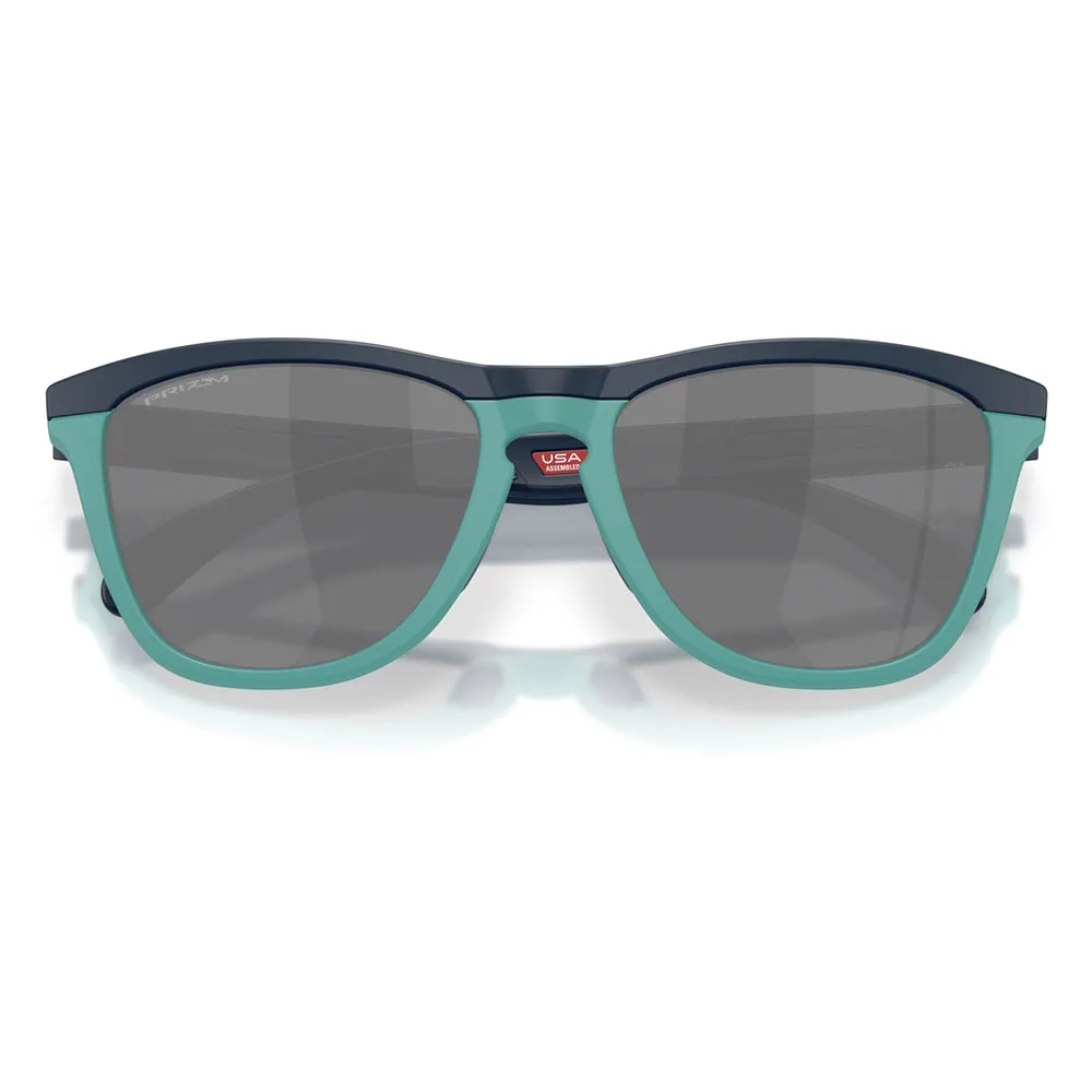 Купить Oakley OO9284-1755 Солнцезащитные очки Frogskins range Matte Abyss Prizm Black/CAT3 7ft.ru в интернет магазине Семь Футов