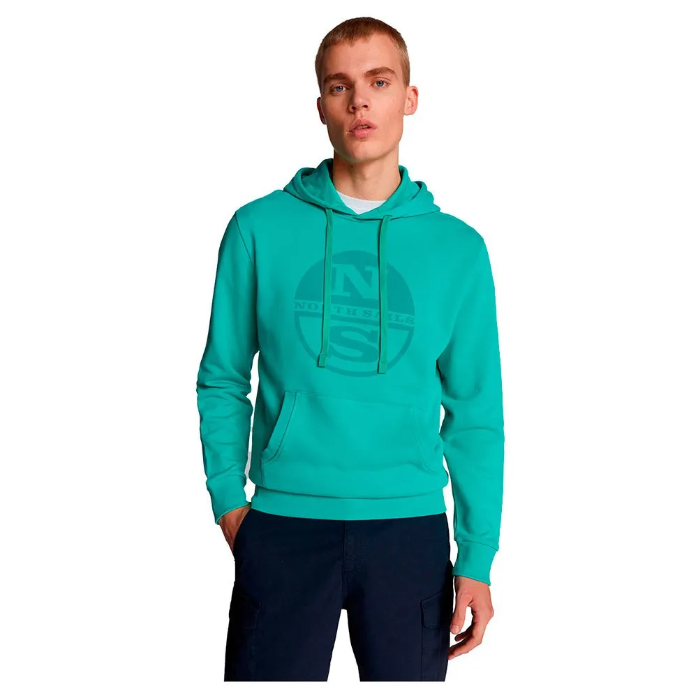 Купить North sails 691003-0423-3 Толстовка с капюшоном Graphic Серый Emerald M 7ft.ru в интернет магазине Семь Футов