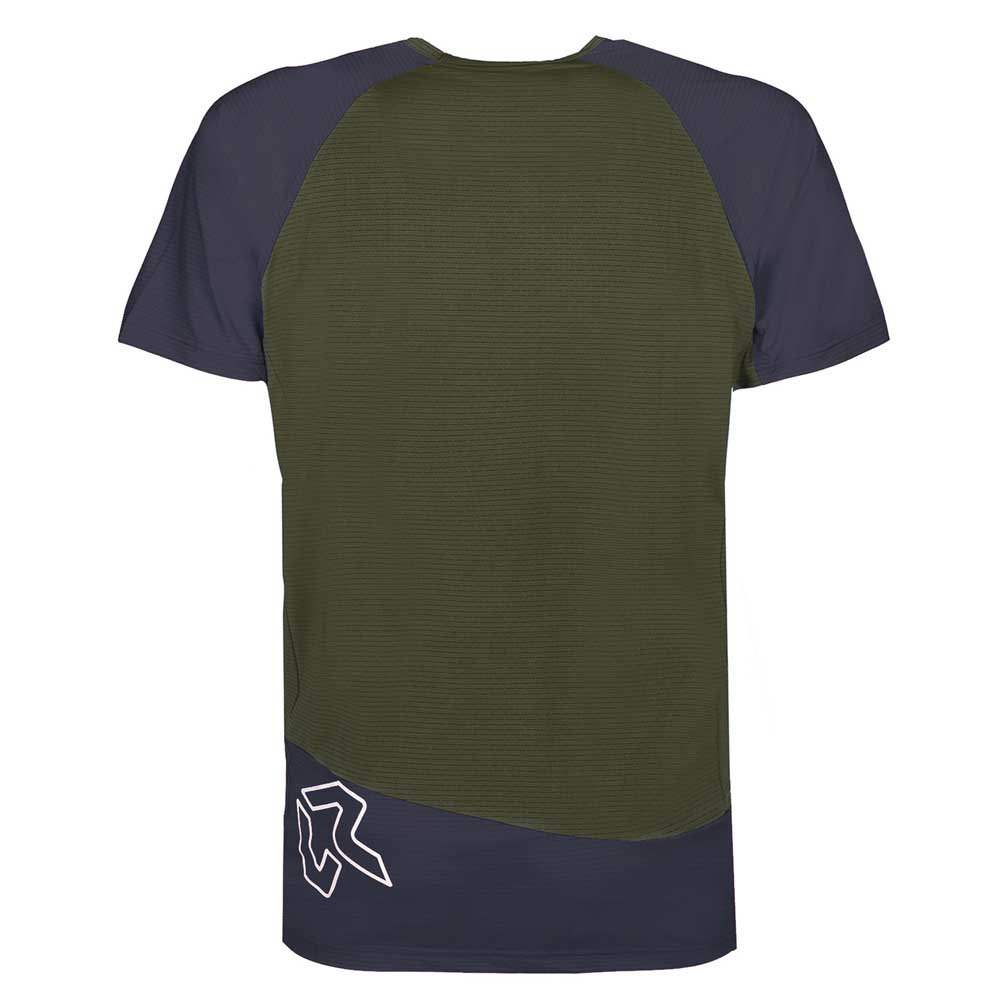 Купить Rock experience REMT01661-C555-XL Базовый слой с коротким рукавом Merlin Зеленый Olive Night / Blue Night XL 7ft.ru в интернет магазине Семь Футов