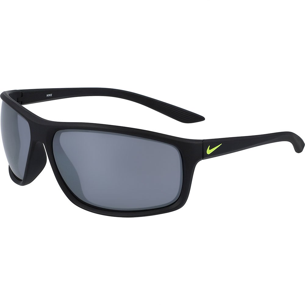 Купить Nike 37456-6615007 Adrenaline Солнцезащитные Очки  Matte Black / Volt / Grey / Silver Flash Black 2/CAT 3 7ft.ru в интернет магазине Семь Футов