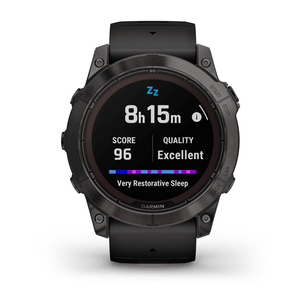 Купить Garmin 010-02778-11 Часы Fenix 7X Pro Sapphire Solar Серебристый Carbon Grey Titanium / Black Band 7ft.ru в интернет магазине Семь Футов