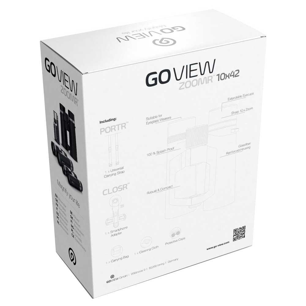 Купить Goview 251784 ZOOMR 10x42 cm Бинокль Черный  Phantom Black  7ft.ru в интернет магазине Семь Футов