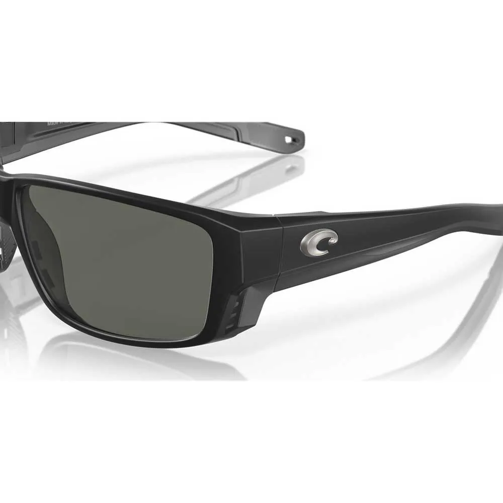 Купить Costa 06s9105-91050560 поляризованные солнцезащитные очки Tuna Alley Pro Matte Black 25x12x10 Gray 580G/CAT3 7ft.ru в интернет магазине Семь Футов