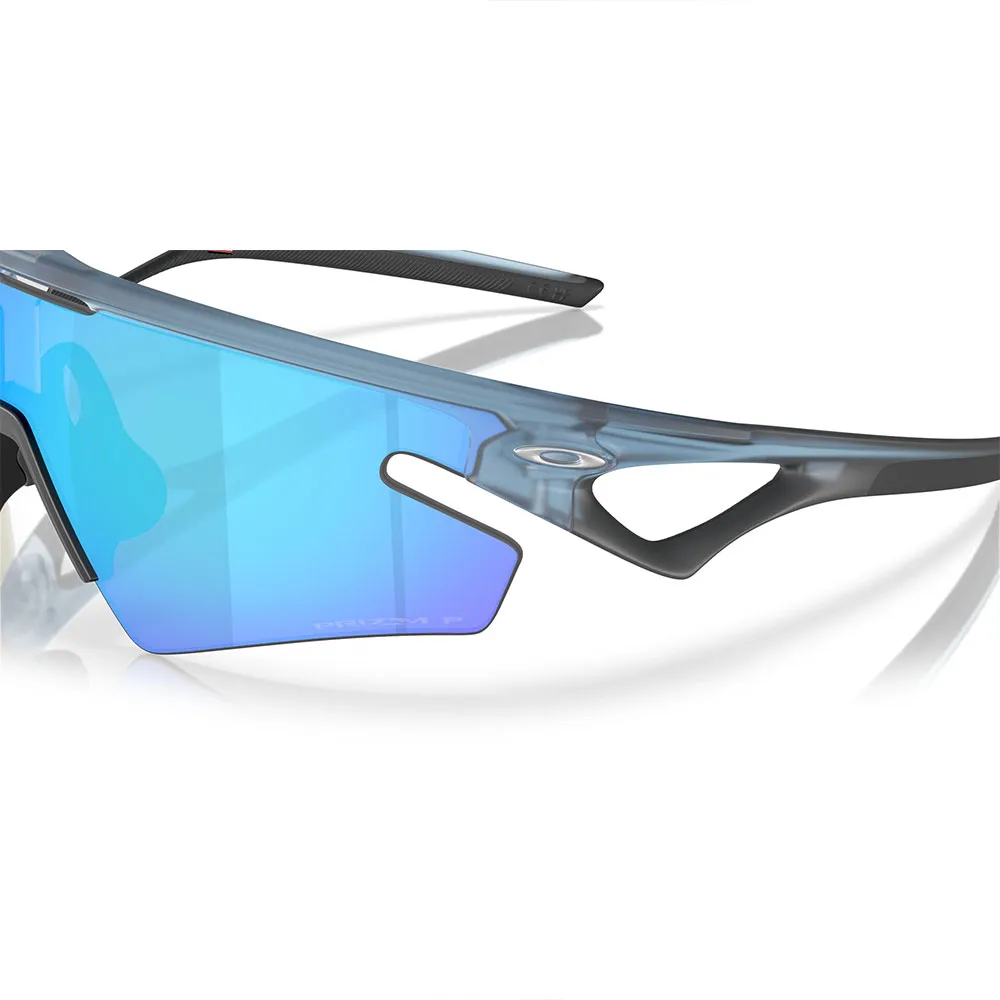 Купить Oakley OO9499-0336 поляризованные солнцезащитные очки Sphaera slash Бесцветный Matte Trans Stonewash Prizm Sapphire Polarized/CAT3 7ft.ru в интернет магазине Семь Футов