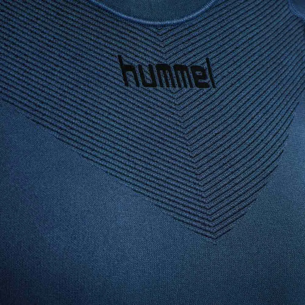 Купить Hummel 202645-7642-m/l Базовый слой с длинным рукавом First Seamless Dark Denim 30x22x2 M-L 7ft.ru в интернет магазине Семь Футов