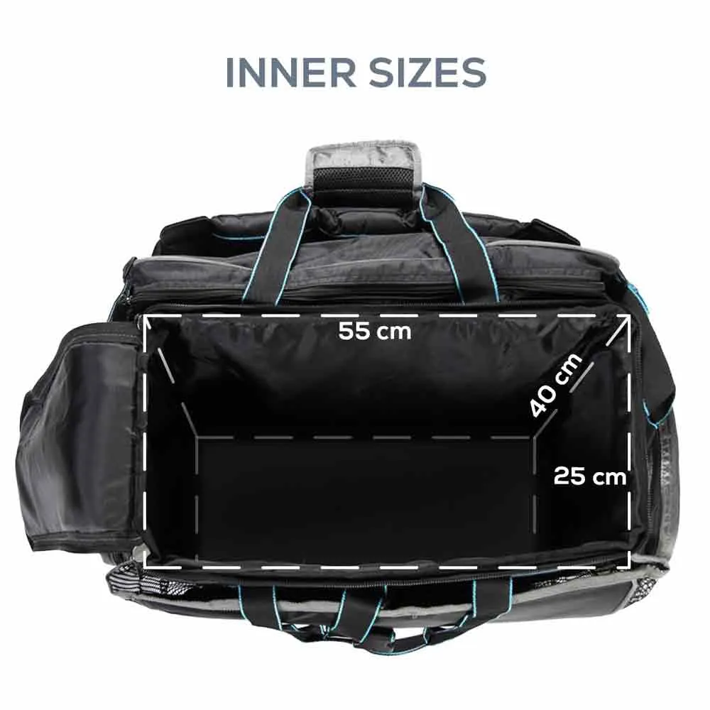 Купить Golden catch 7139025 Большая сумка Sintez 55L Black / Grey 55x35x30 62 x 38 x 43 cm 7ft.ru в интернет магазине Семь Футов