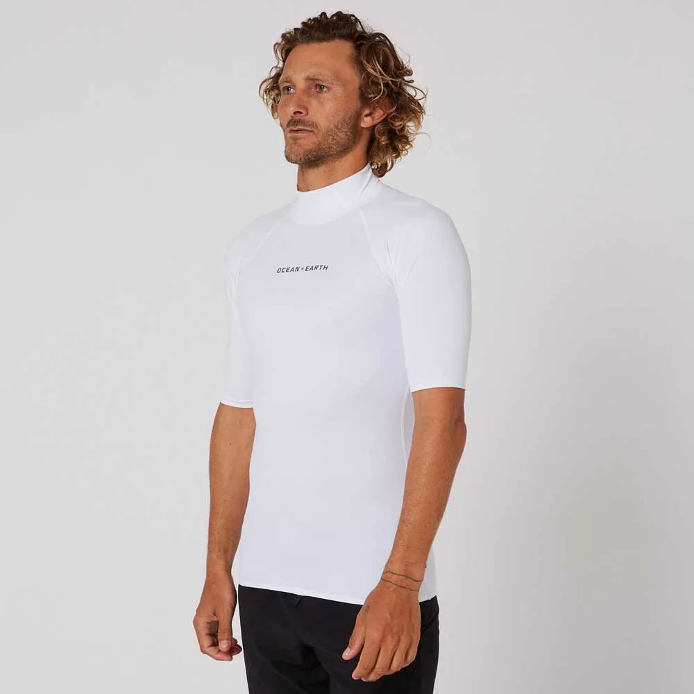 Купить Ocean & earth smrs06-white-xl Rash guard с коротким рукавом Script 20x15x3 7ft.ru в интернет магазине Семь Футов