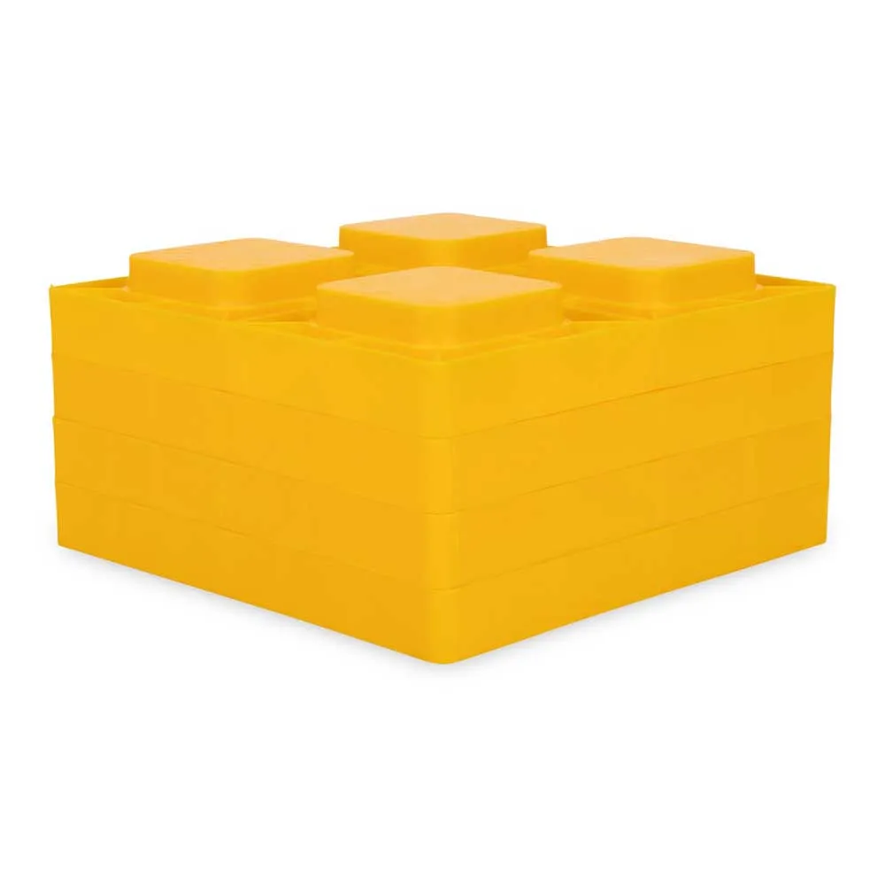 Купить Camco 17-44501 выравнивающий блок 4 Единицы Yellow 23x23x13 7ft.ru в интернет магазине Семь Футов