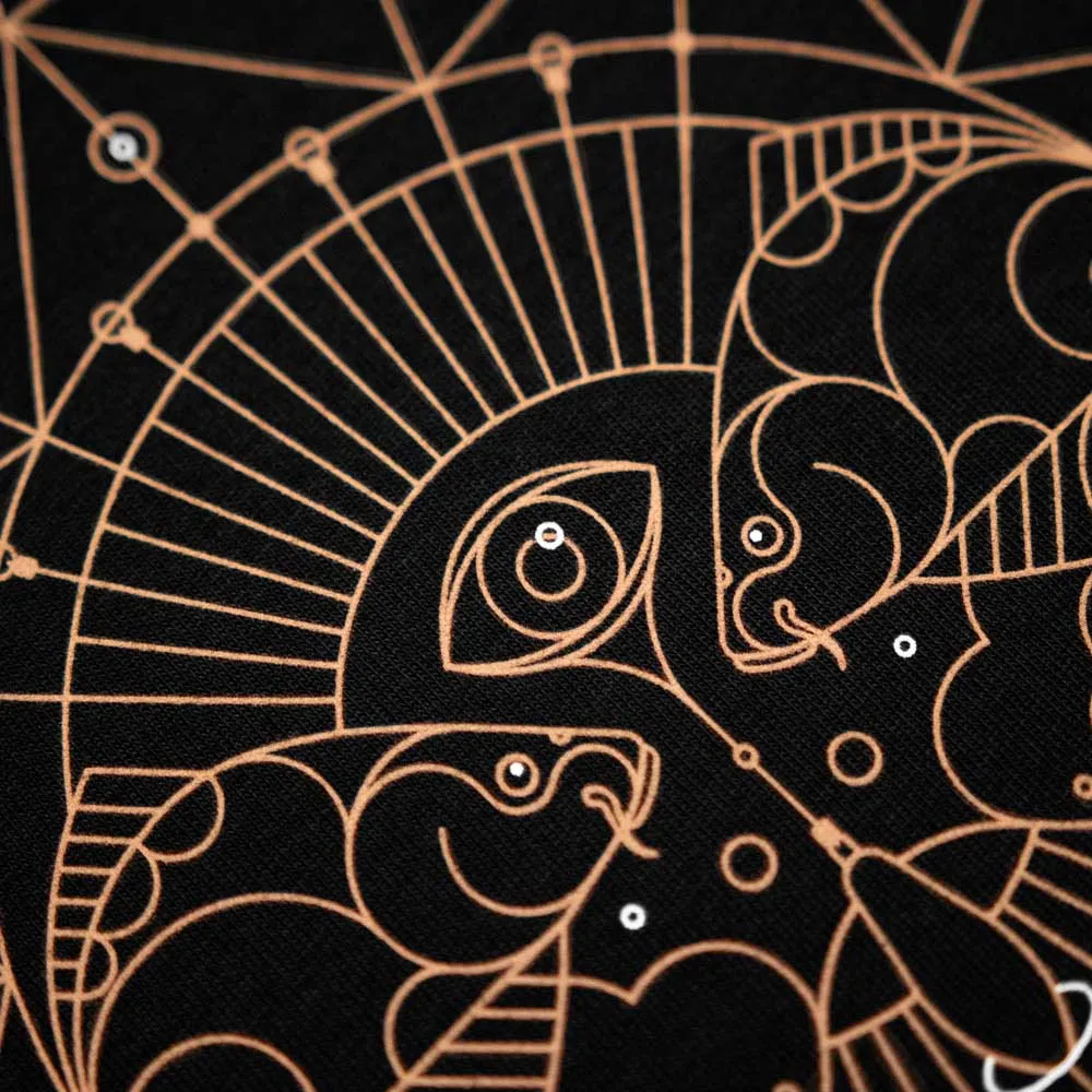 Купить Kumu e-007530000320030000 Футболка с коротким рукавом Dreamcatcher Black 30x20x5 L 7ft.ru в интернет магазине Семь Футов