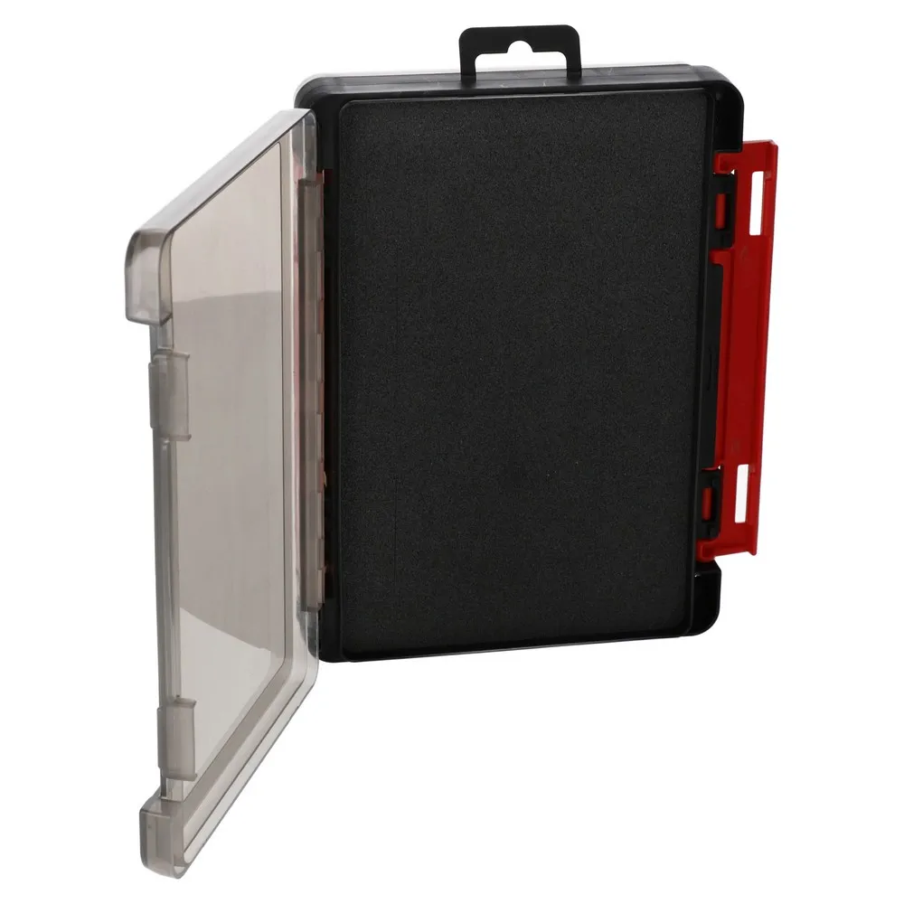 Купить Mikado UAC-H1907 коробка для приманок H1907  Black / Red / Smoke 20.5 x 14.5 x 4.2 cm 7ft.ru в интернет магазине Семь Футов