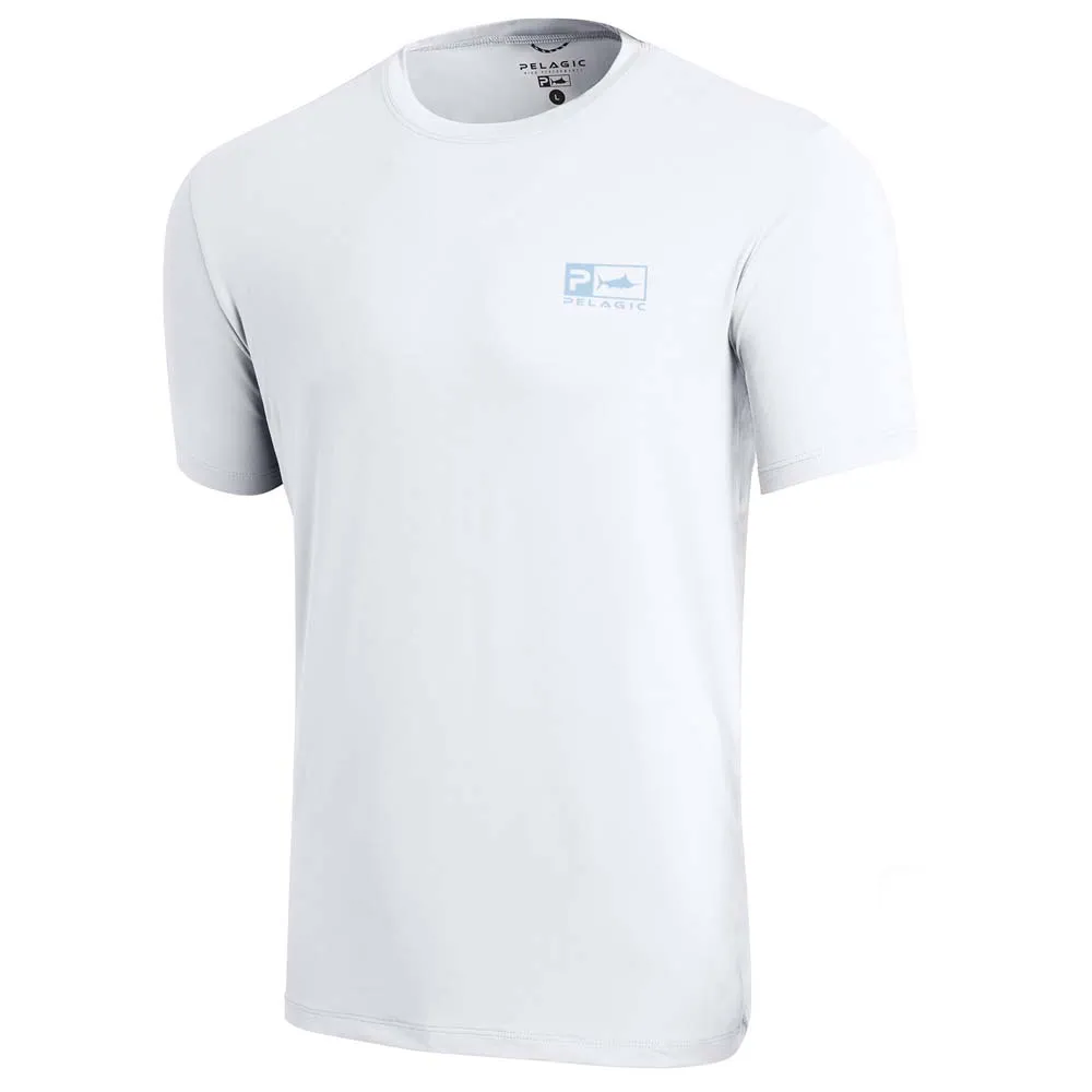Купить Pelagic 1014261001-wht-s Футболка с коротким рукавом Freespool Rusted Icon White 30x20x5 7ft.ru в интернет магазине Семь Футов