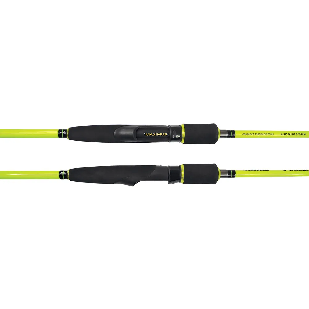 Купить Maximus rods msvi21m спиннинговое удилище Villain Black / Yellow 110x10x10 2.1 m 7ft.ru в интернет магазине Семь Футов