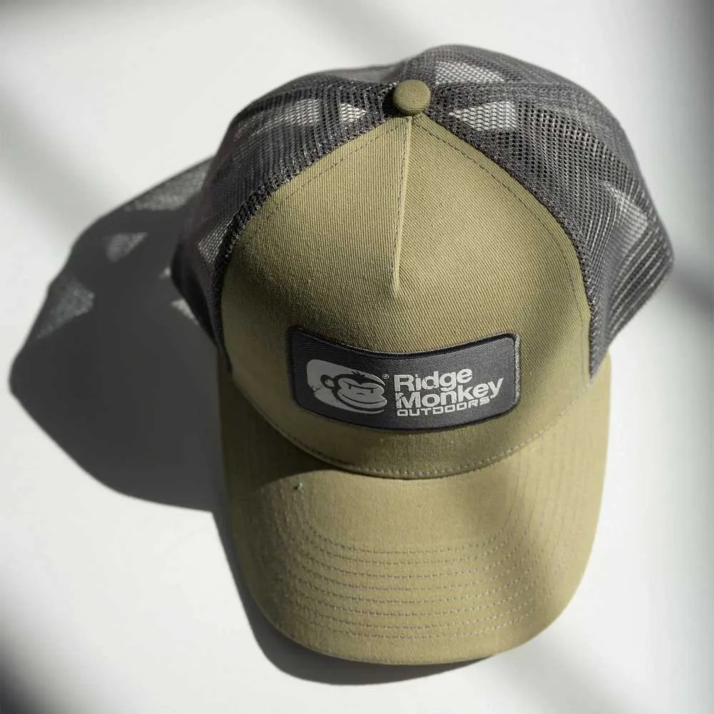 Купить Ridgemonkey outc034-kha-unit Кепка Stack Logo Badge Trucker Light Brown 20x20x3 7ft.ru в интернет магазине Семь Футов